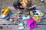 Plein air paintings of Glacier, Flathead now on display