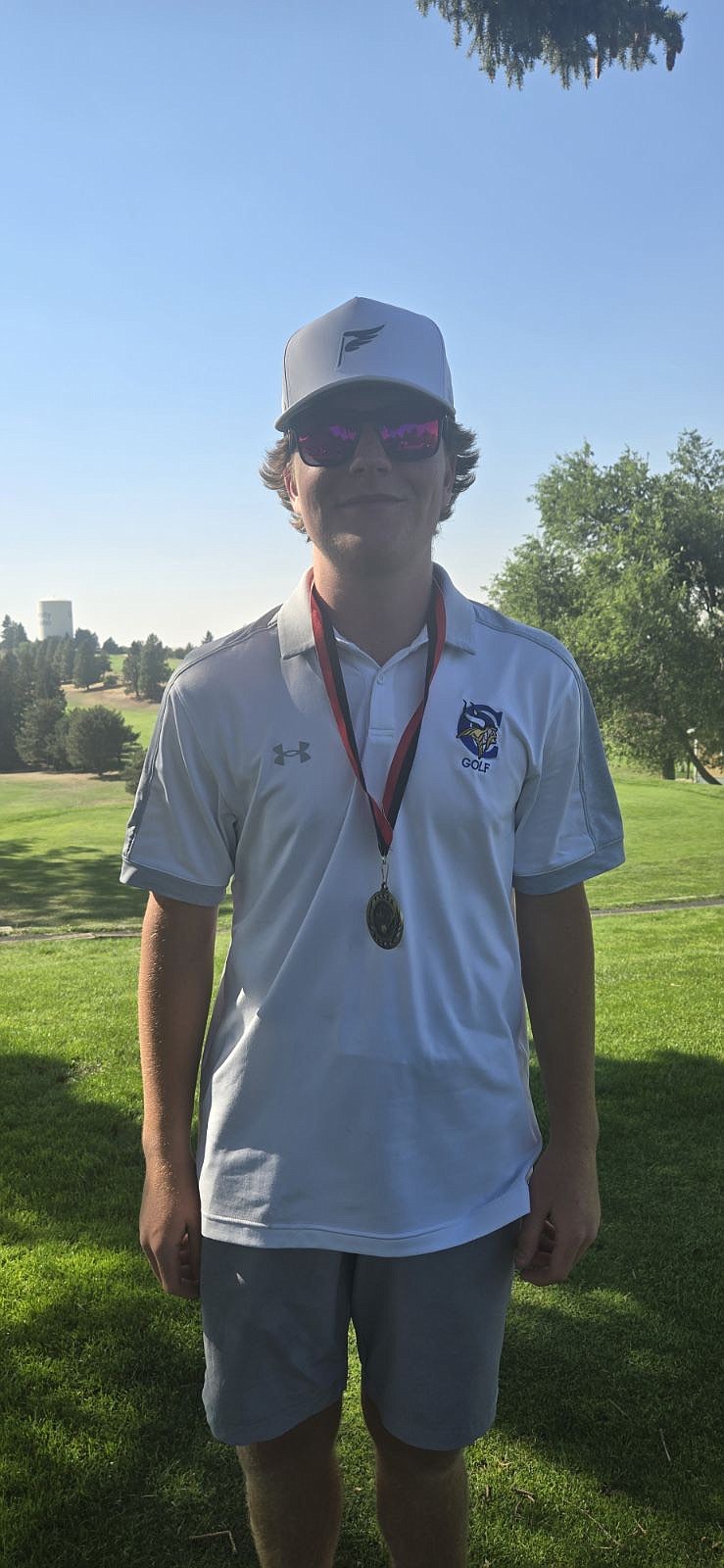 Courtesy photo
Coeur d'Alene freshman Ben Focke shot a 1-under 71 to earn boys medalist honors at the Moscow Invitational on Thursday at University of Idaho Golf Course.