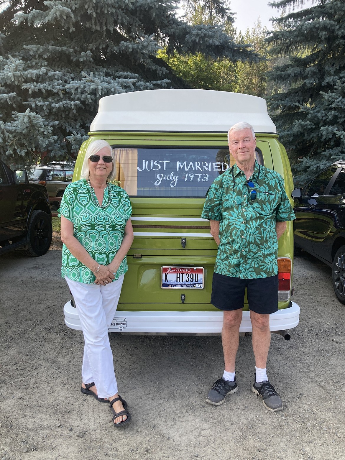 Gayle and Richard Simpson of Coeur d’Alene celebrated special events at Wolf Lodge for 39 years, including their 50th anniversary in July 2023.