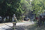Several structures, wildland burned in Rathdrum fire
