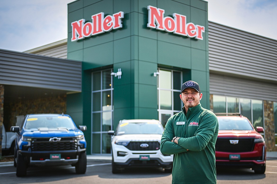 Dillon Hunt, general manager of Noller Automotive Supercenter at 1001 Basecamp Drive, on Tuesday, Sept. 10. (Casey Kreider/Daily Inter Lake)