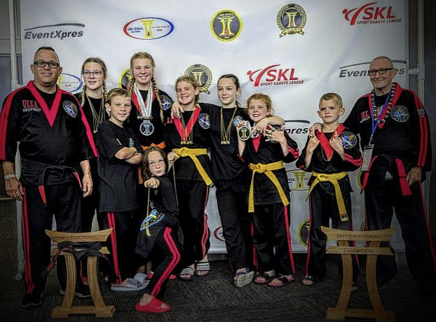 North Idaho karate team wins big at Pasadena tourney