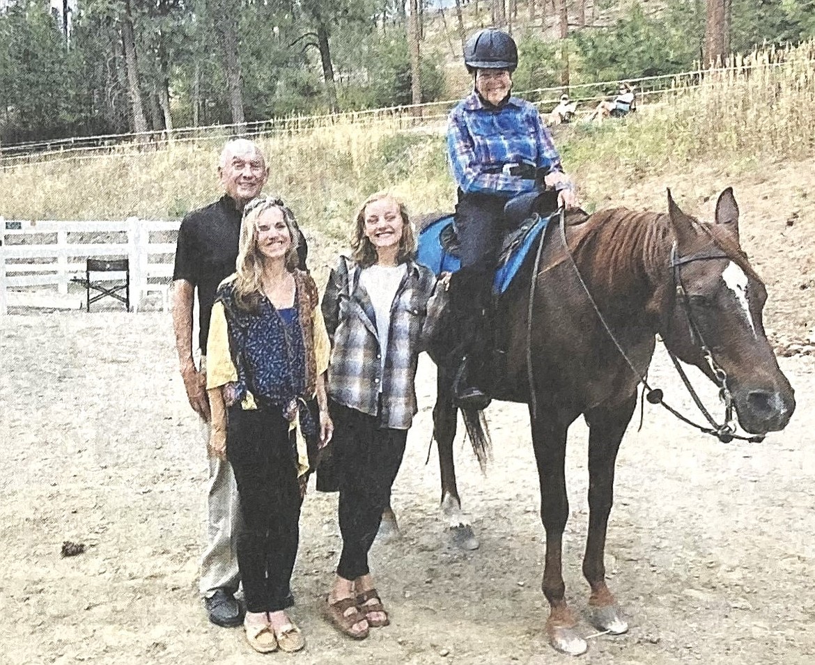 In 2019, Sheila Richards, aboard Shannie, is shown with husband Tom and nieces Nicolle and Kirste.