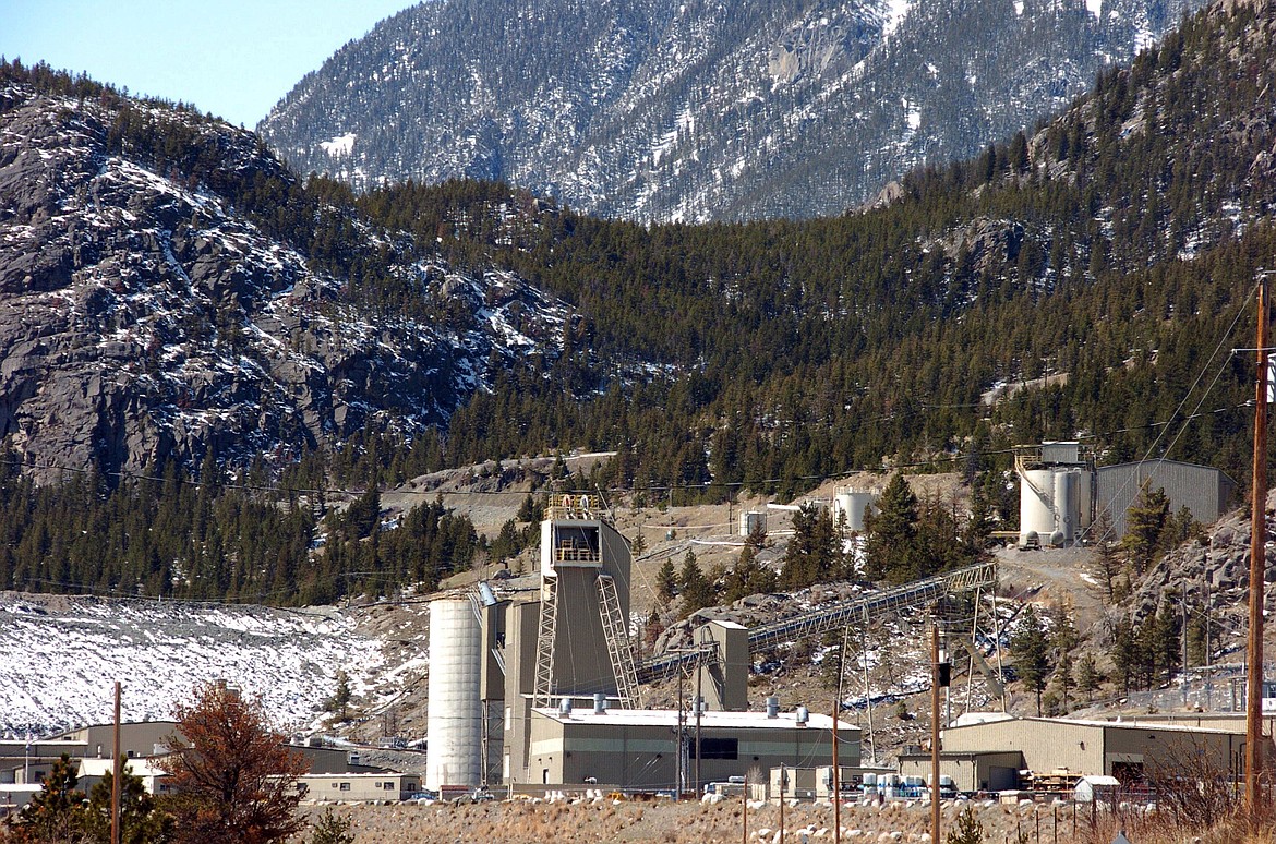 The Stillwater Mining Company, the only platinum and palladium mine in the United States, is seen near Nye, Mont., May 2, 2013. (AP Photo/Matthew Brown, File)