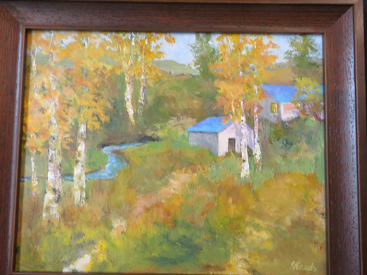 Joanne Reeds has captured "Bob's Creek."