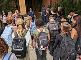 Lakes students honor first responders for 9/11