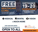 Free health care clinic offered at Kootenai County Fairgrounds