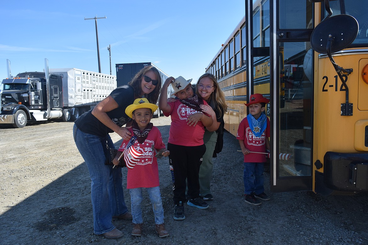 The Rascal Rodeo paired with the Othello School District to bus out over 70 students to participate in the all-ages adaptive rodeo for people with disabilities.