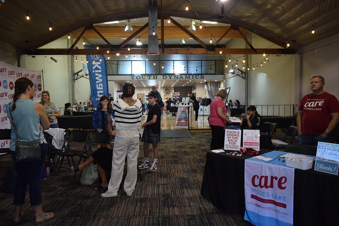 The Care Fair returned for its third year Saturday, hosting 10 Moses Lake nonprofits. Organizations included those working to support families, those offering athletics to youth and those encouraging reading - among others.