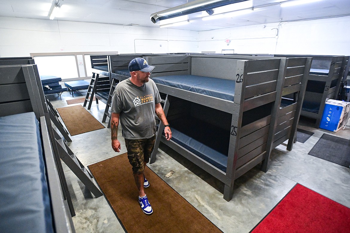 Program manager Ray Young at the Flathead Warming Center on Tuesday, Sept. 17. (Casey Kreider/Daily Inter Lake)