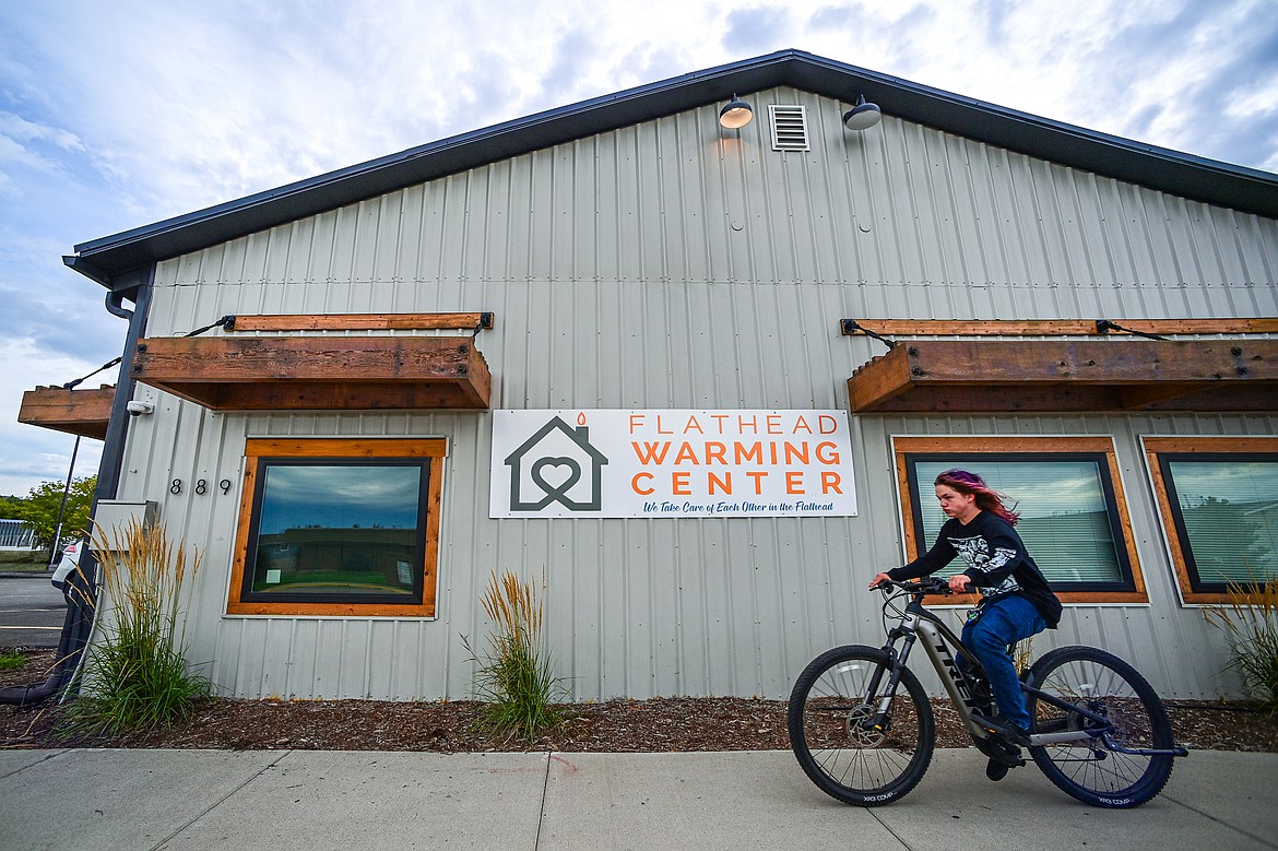 The Flathead Warming Center on Tuesday, Sept. 17. (Casey Kreider/Daily Inter Lake)