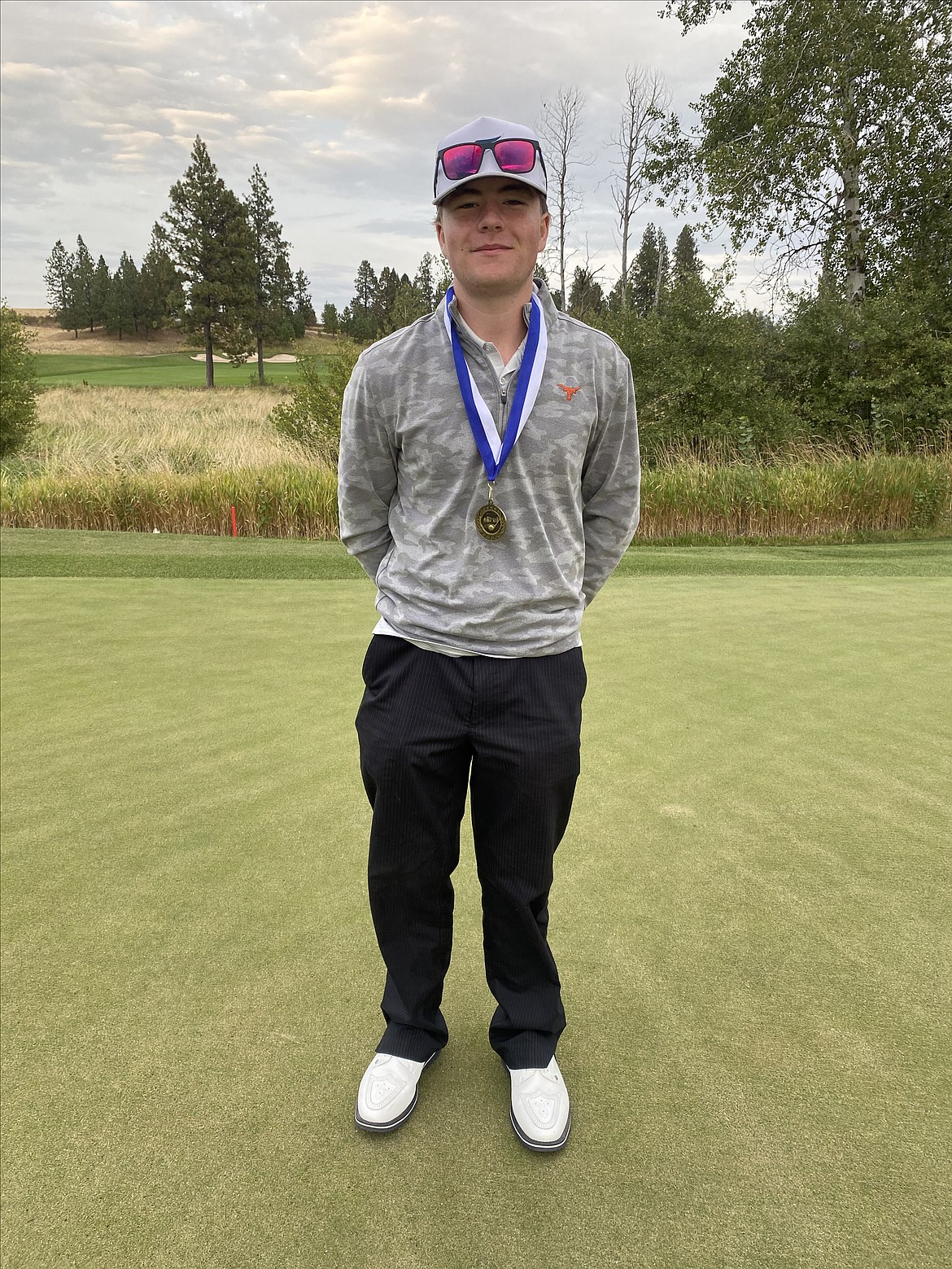 Courtesy photo
Coeur d'Alene High freshman Ben Focke shot a 2-under-par 70 to claim boys medalist honors at the Raven Invitational at Circling Raven Golf Club in Worley on Tuesday.