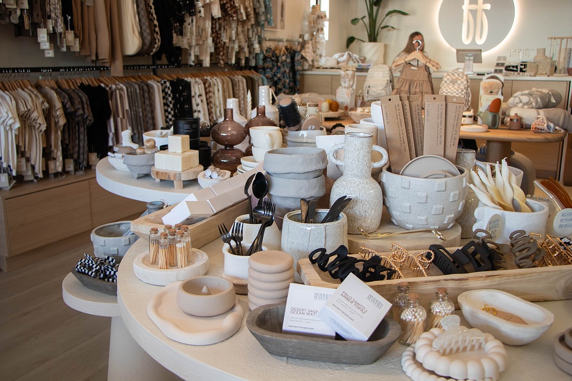 Forever French sells home and lifestyle goods. (Kate Heston/Daily Inter Lake)