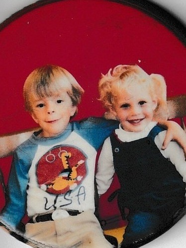 Randy at a young age with his sister, Elizabeth. The siblings were close and Elizabeth is grateful for all of the care first responder agencies provided to him.