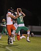 PREP FOOTBALL: One play away .... Post Falls stops late conversion to hold off upset-minded Lakeland