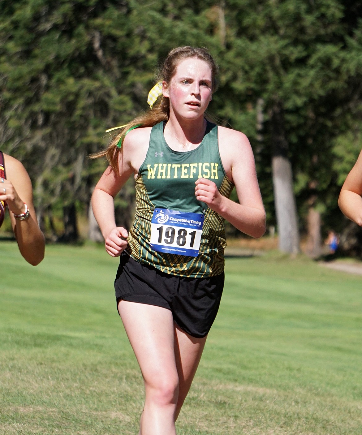 Junior Lillian Nelson has another strong performance for the junior varsity squad. (Matt Weller photo)