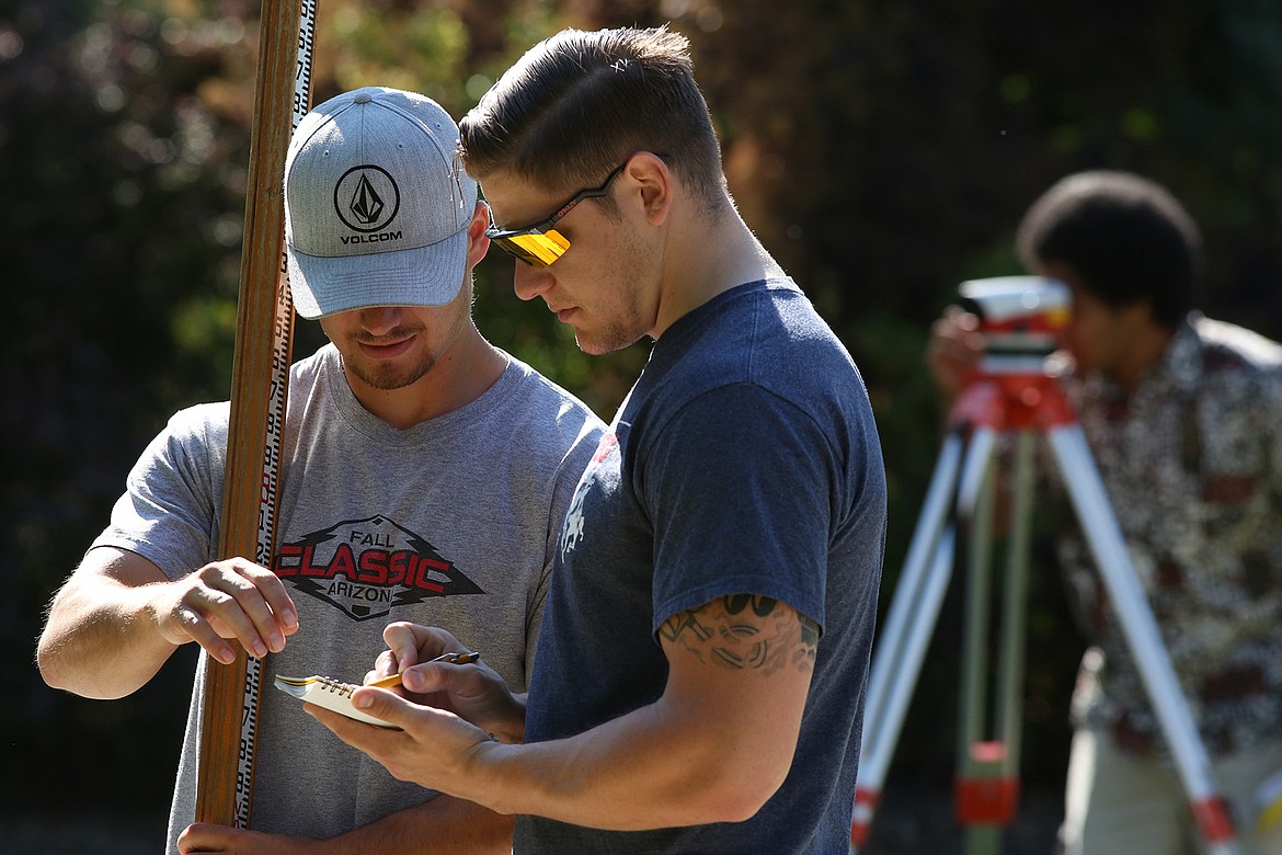 Central Washington University construction students learn the ins and outs of construction site through a variety of activities in the field through the Career Launch Program.