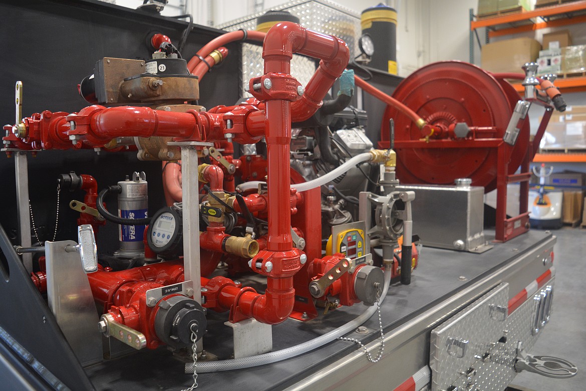 Wildfire Defense Systems has a new location in Post Falls and can add equipment built at the facility to enhance fire vehicles used in combatting wildland fires.