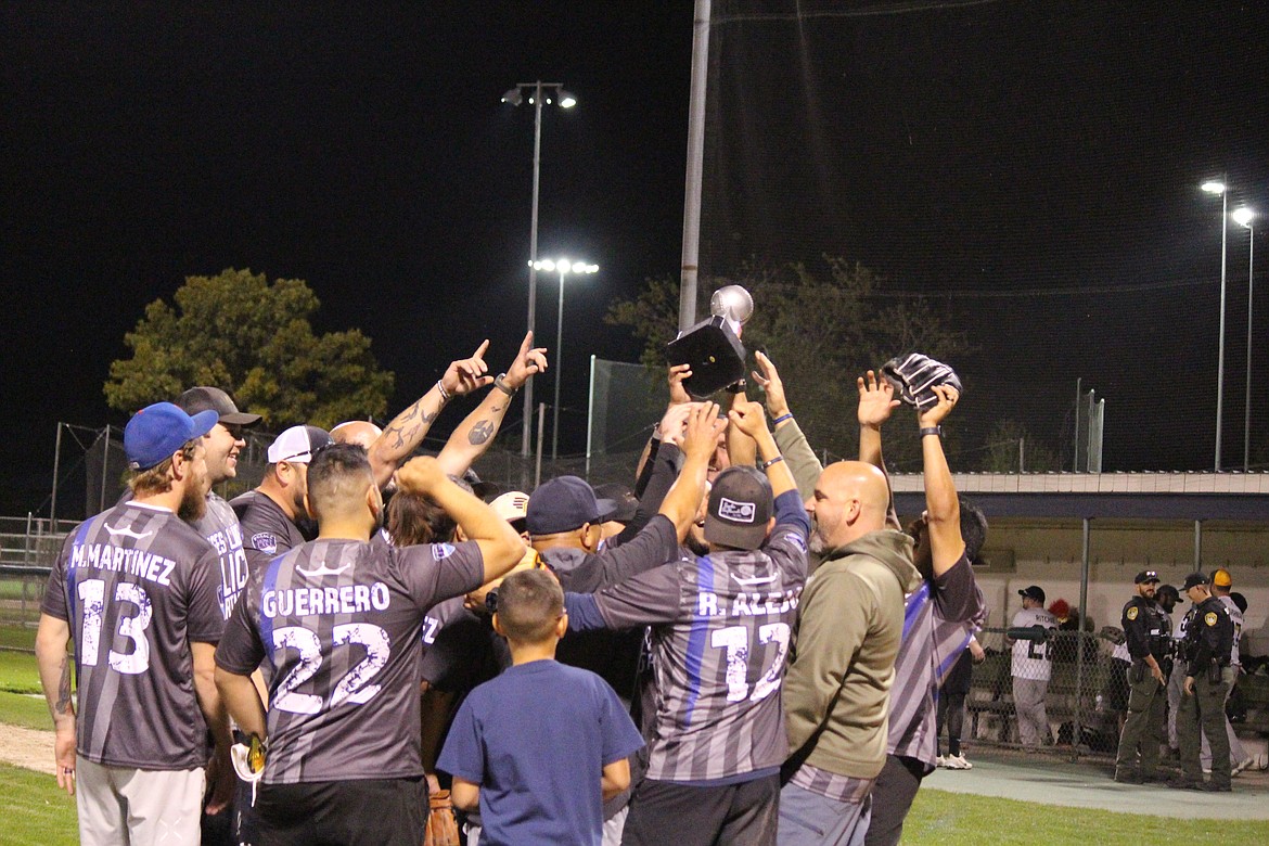 The Moses Lake Police Department retained the Battle of Badge trophy with a one-run win over the Grant County Sheriff’s Office.