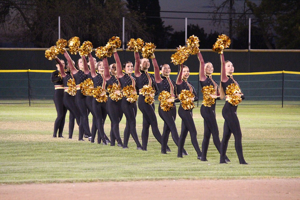 The Molahiettes brought precision moves to the Battle of the Badge Thursday.