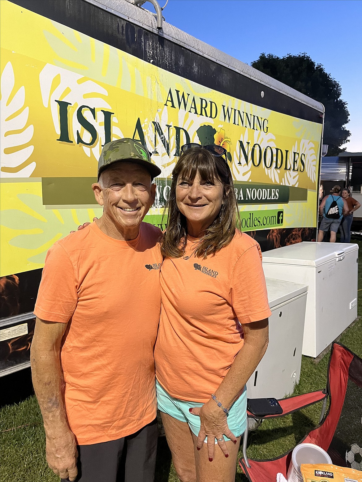 Burl and Debby French are the owners of Northwest Island Noodles.