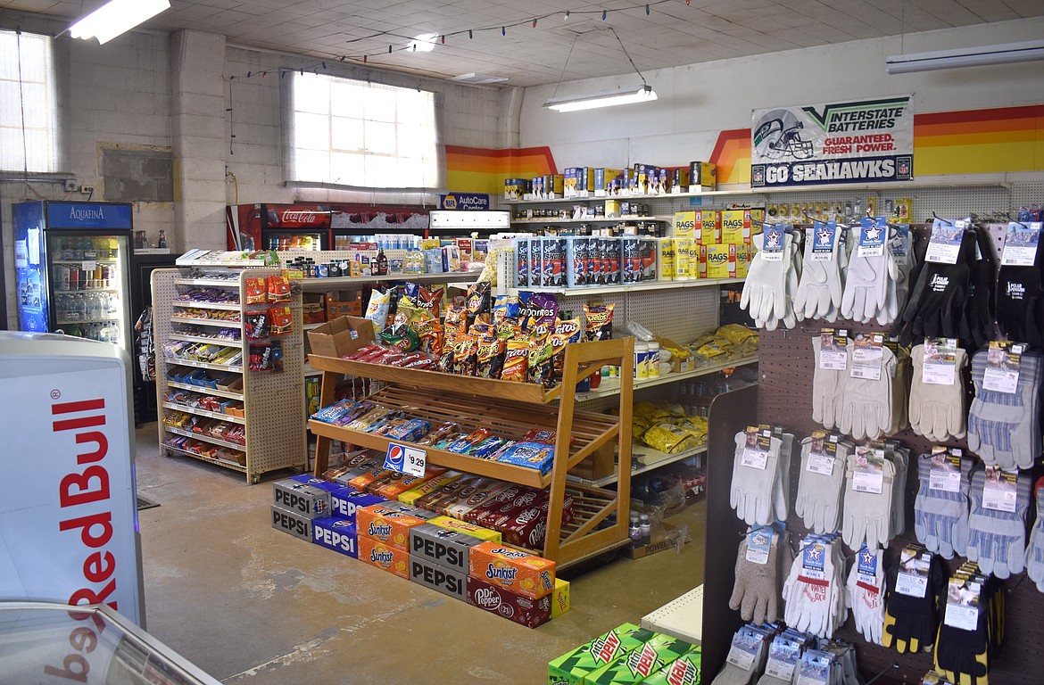 Besides fuel and feed, Wilson Creek Farm Supply is the town’s source for groceries and other household supplies.