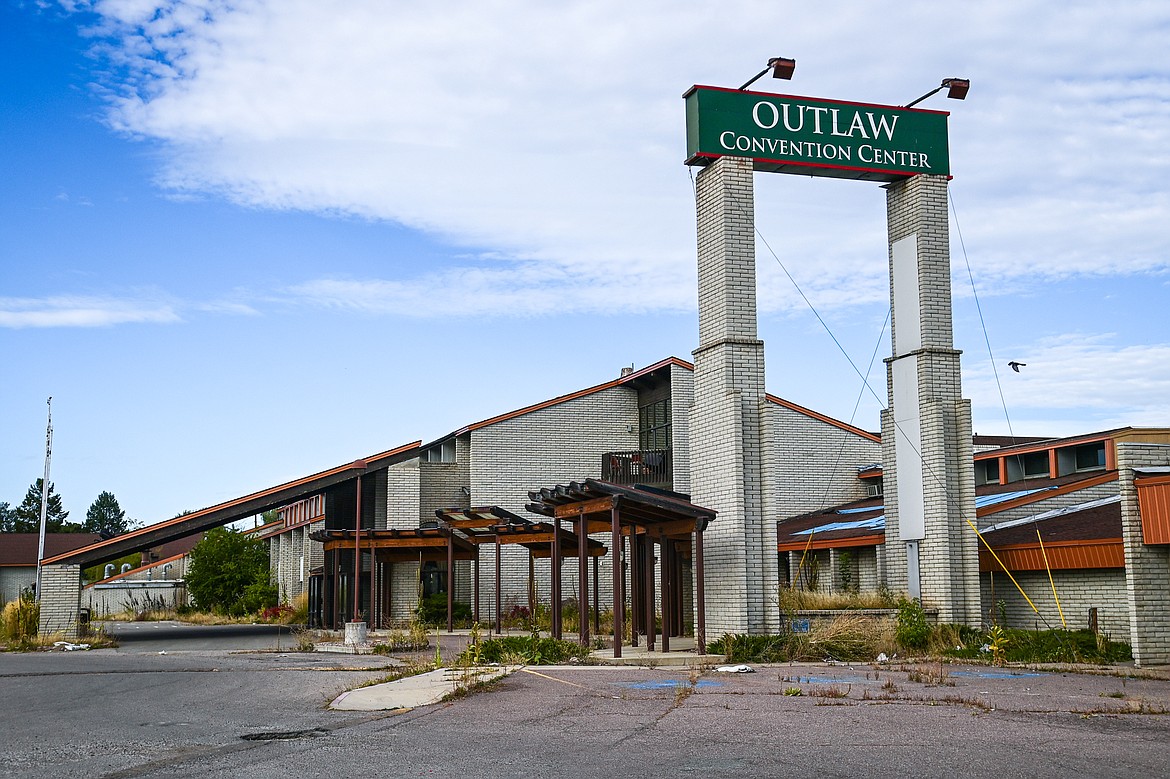 The former Fairbridge Inn & Suites and Outlaw Convention Center in Kalispell on Tuesday, Oct. 1. (Casey Kreider/Daily Inter Lake)