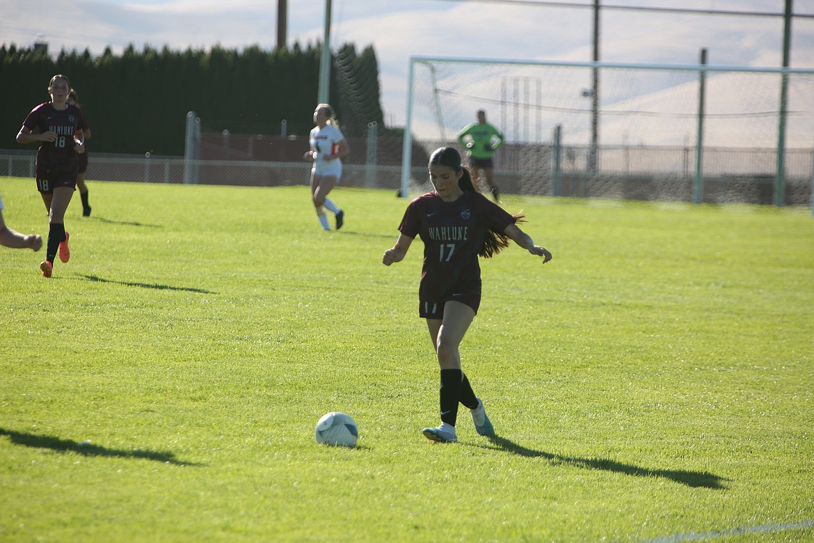 The Wahluke girls soccer team travels to Connell Thursday at 6 p.m.