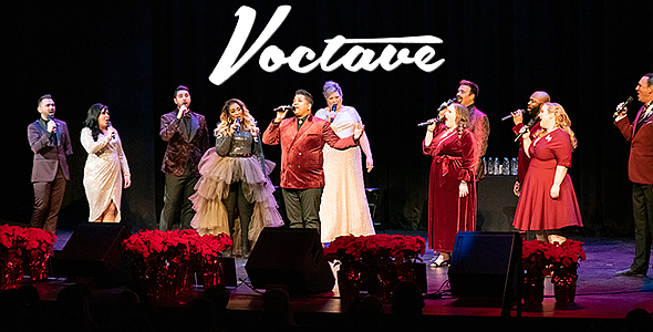 A cappella group Voctave performs Dec. 11 at the Wachholz College Center.