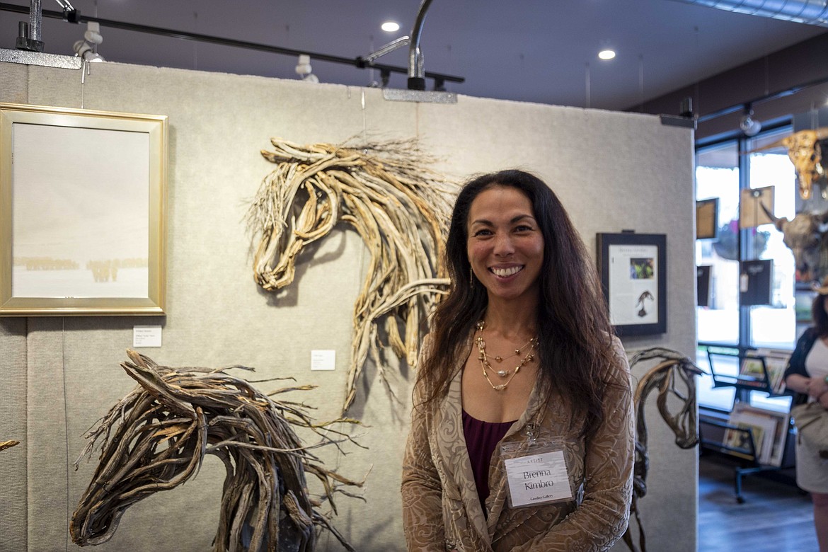 Brenna Kimbro grew up surrounded by animals and art and instantly fell in love with horses.