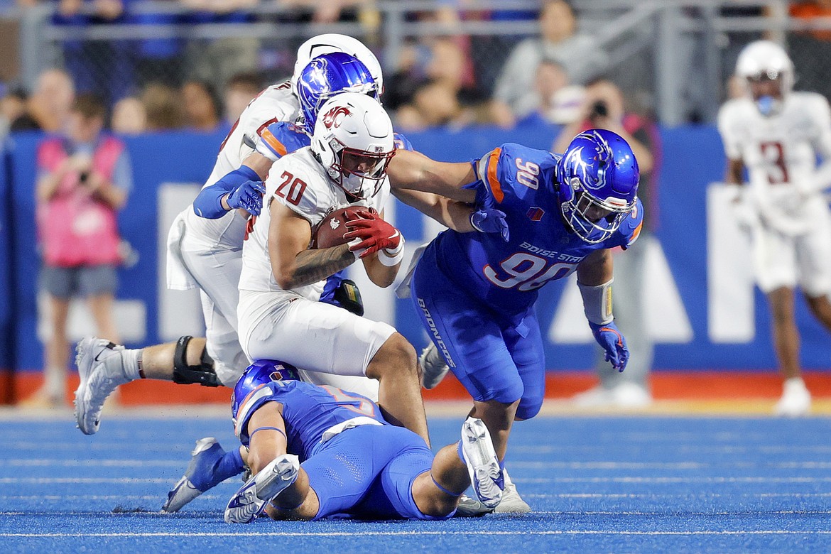 The Washington State Cougars are on a bye this week, having lost to No. 21 Boise State 45-24 on the road last week.