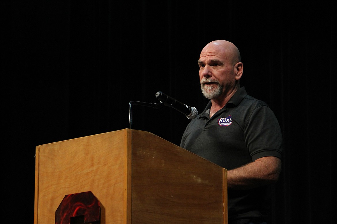 Ron Korn (R), candidate for District 3 Bonner County commissioner.