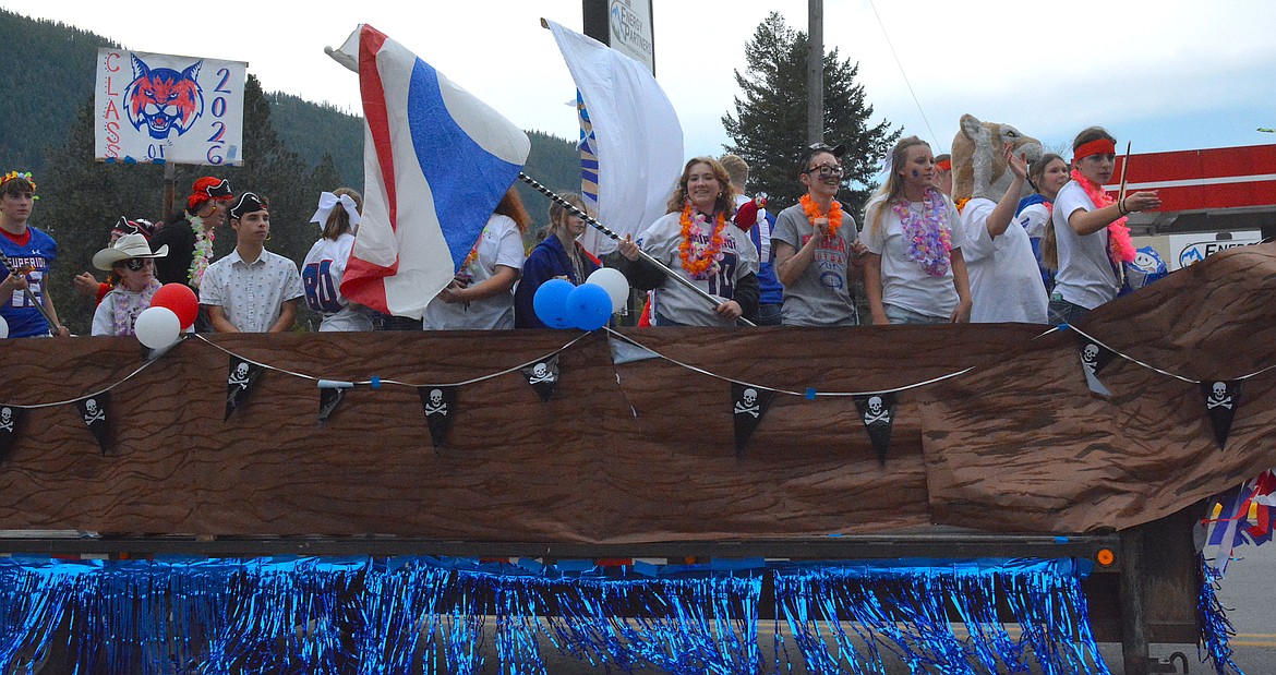 The Superior Junior Class endeavored to "Commandeer the Vessel", to lead the Bobcats to a homecoming victory against the Pirates. (Mineral Independent/Amy Quinlivan)