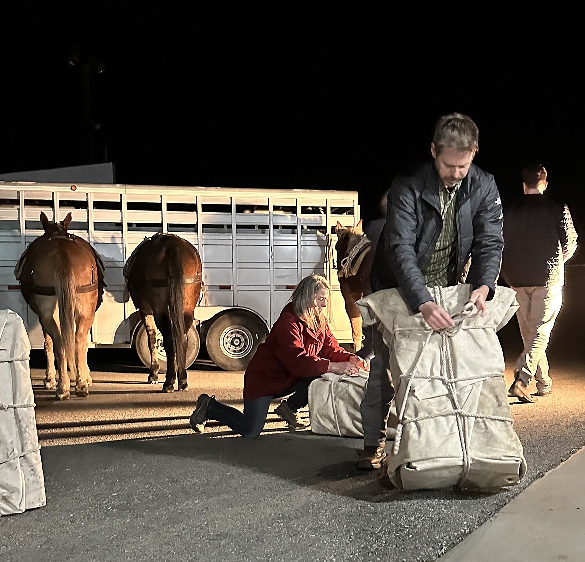 The BobFest at the Flathead County Fairgrounds features manty wrapping demonstrations and competitions. (Photo provided)