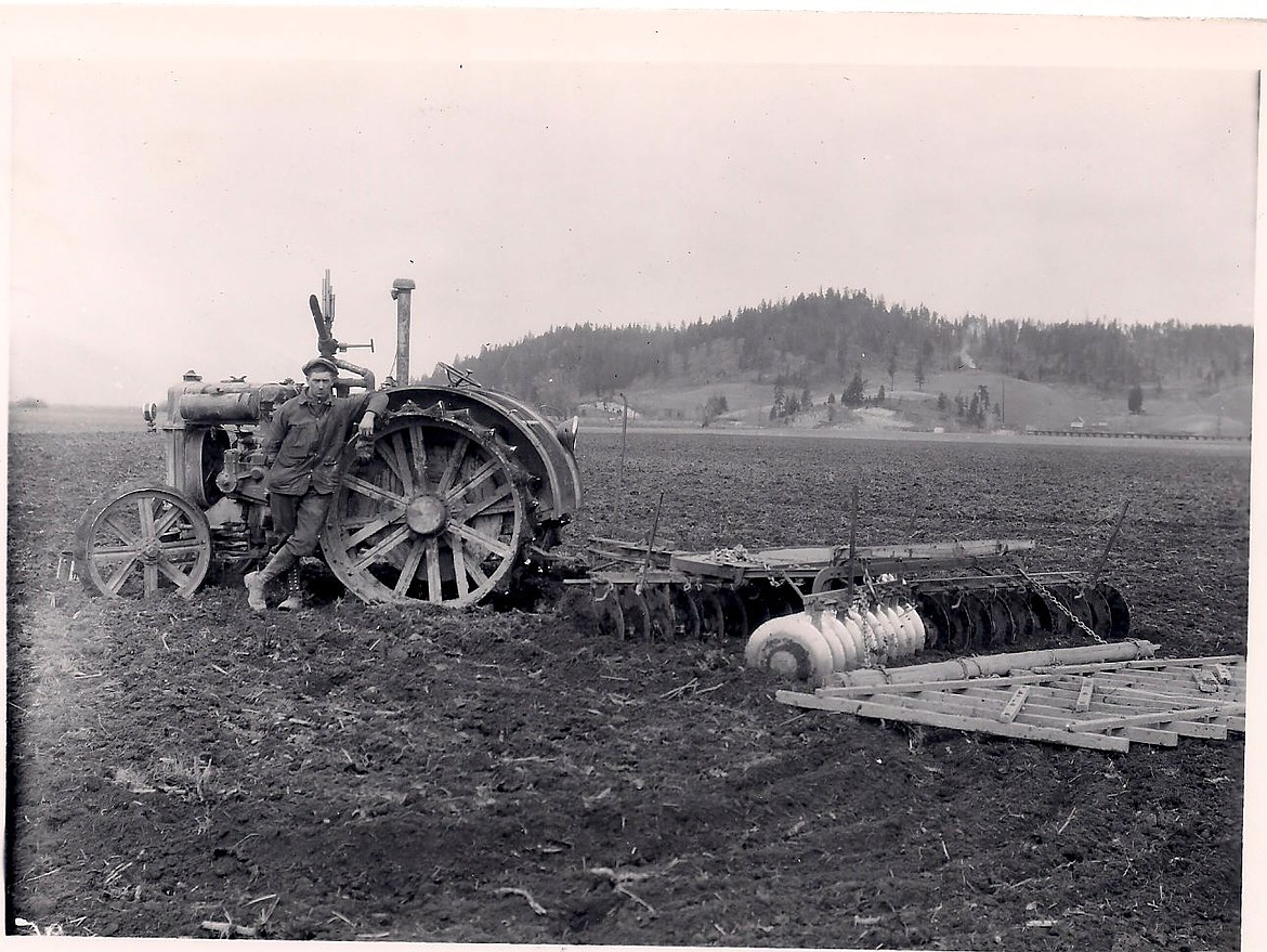 Ed Houck is pictured in this old family photo.