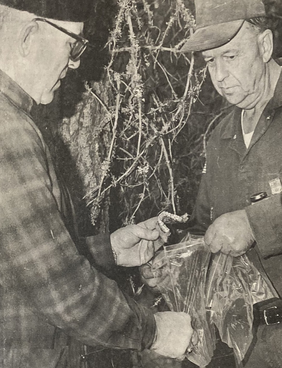 In 1974, detectives Les Routh and Earl Winans collect a human jawbone as evidence in the disappearance of Ron and Rita Marcussen.