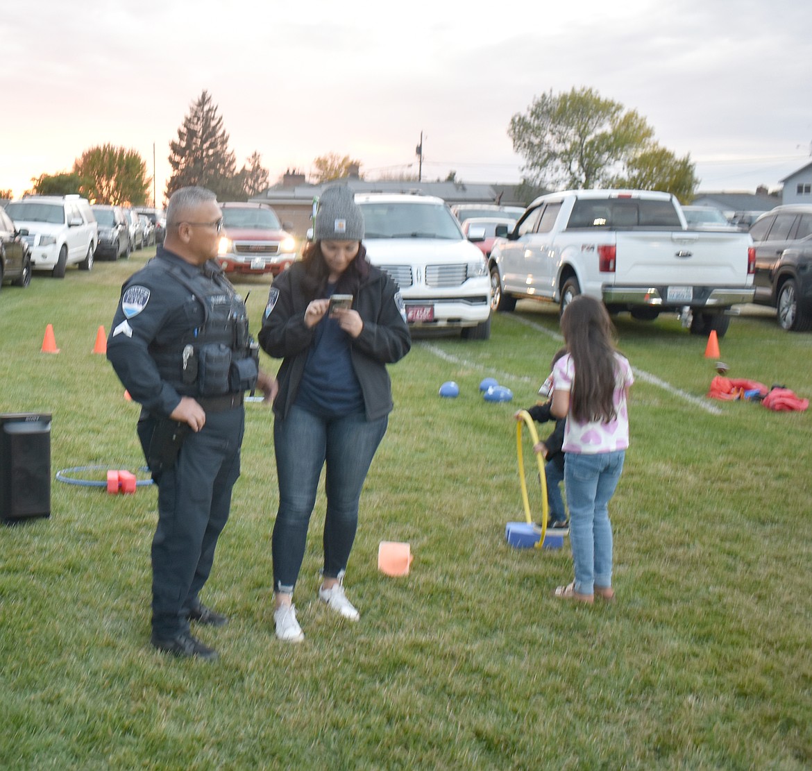 Faith & Blue gave the Moses Lake Police Department a chance to interact with the community it serves through food, games and just making personal connections.