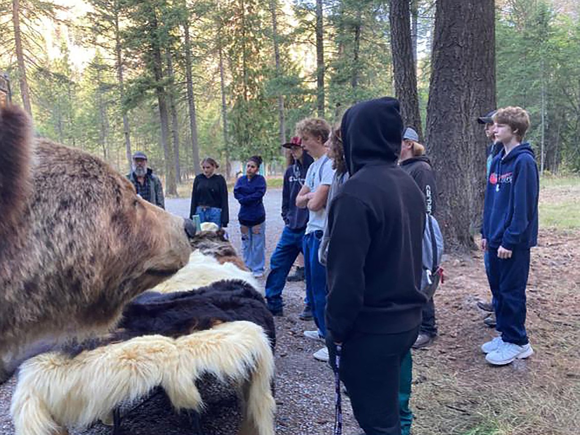 Lake Pend Oreille High School students were recently treated to an experiential learning opportunity at Trestle Creek to observe the annual spawning kokanee, who turn bright red as they navigate upstream.