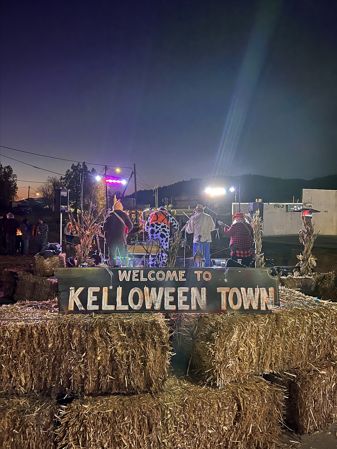 A band performs during Kelloween 2023.