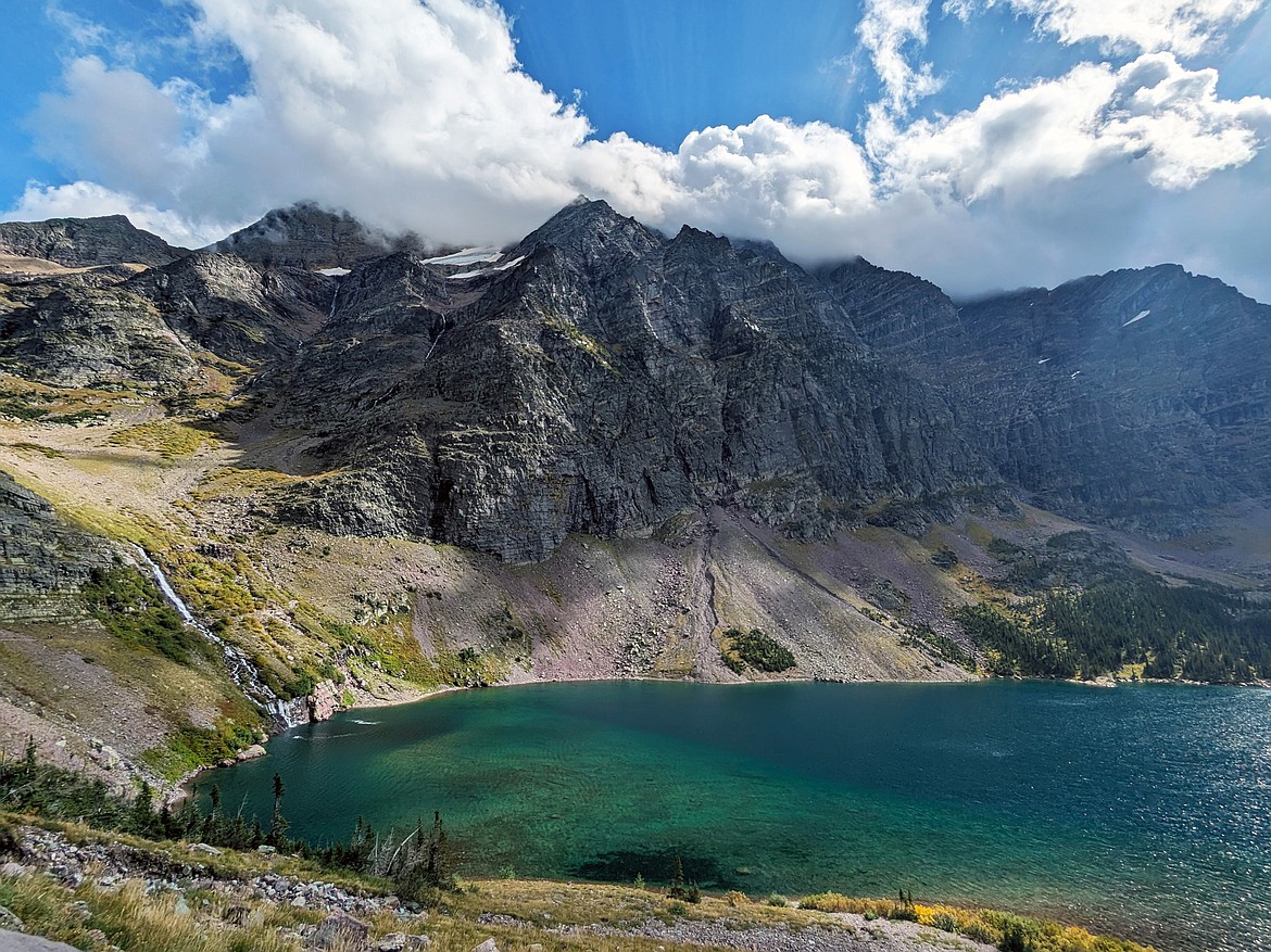 Lake Ellen Wilson in Glacier National Park on Sept. 19. (Kelsey Evans/Whitefish Pilot)