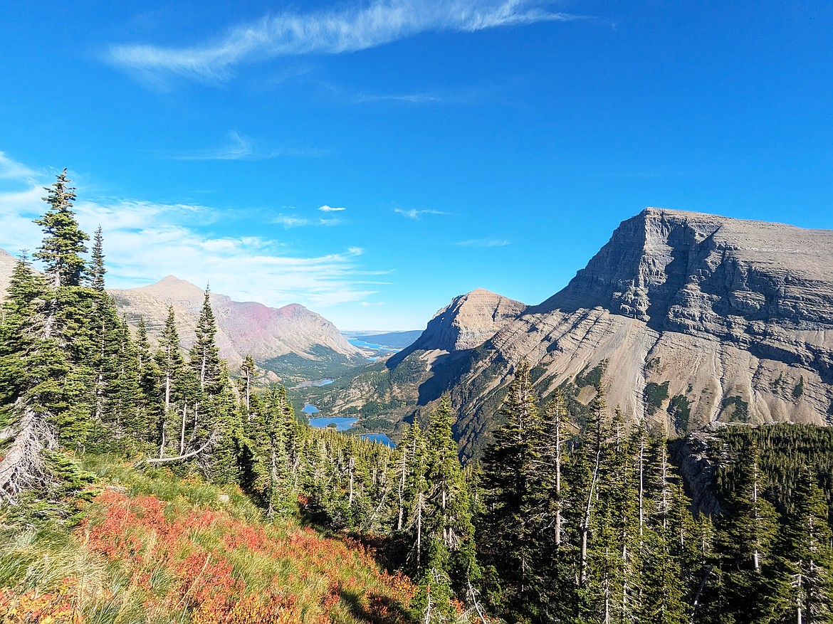 Swiftcurrent Pass in Glacier National Park on Sept. 28. (Kelsey Evans/Whitefish Pilot)