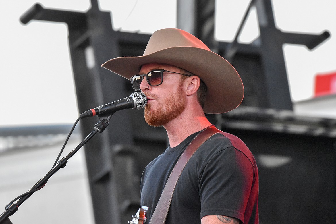 Cody Beebe and The Crooks opened for Martina McBride on the opening day of the fair.