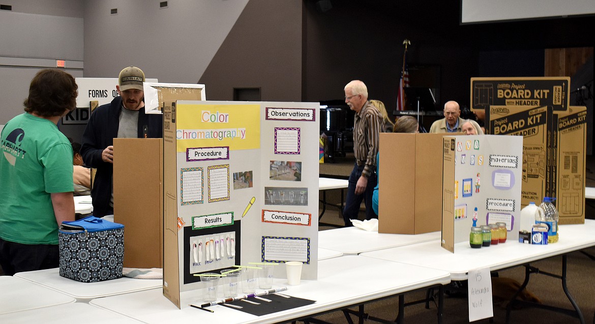 The Little House in the Desert Homeschool Group Science Fair Saturday covered all kinds of topics in physics, biology and chemistry.