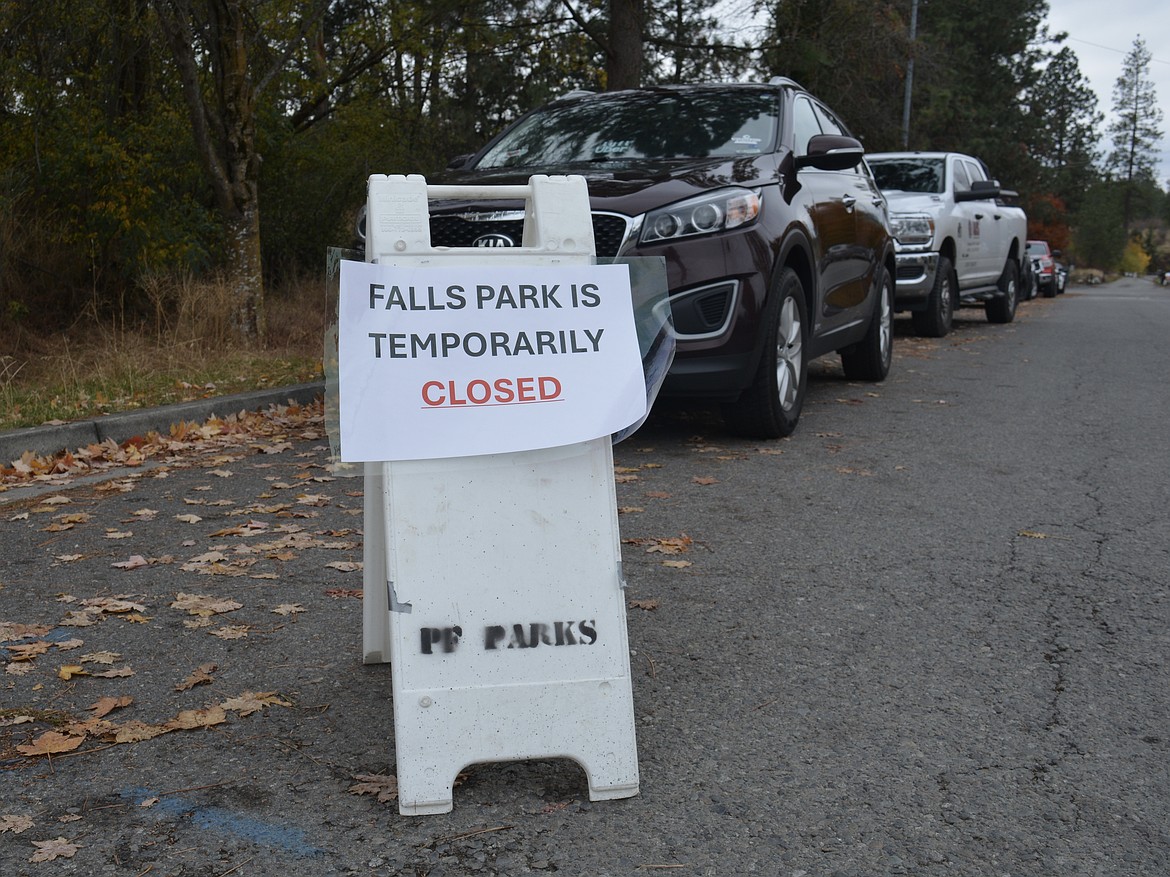 Falls Park and the landing in Post Falls are temporarily closed while Avista works with contractors to assess the safe removal of the crane.