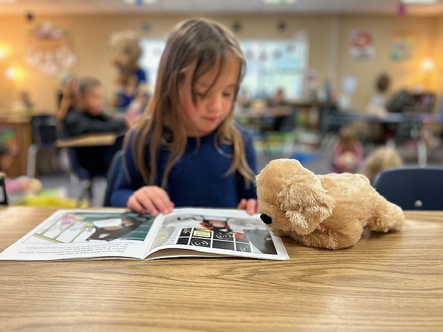 PAFE's puppies encourage reading