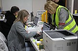 Voters helped at Adams Co. service center on Election Day
