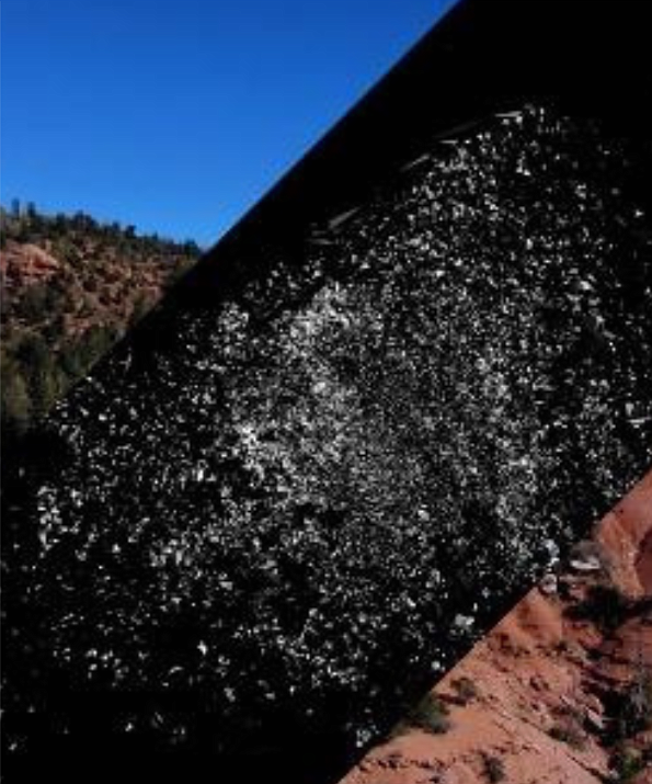 "Western Fronts: Cascade Siskiyou, Gold Butte, Grand Staircase-Escalante, and Bear Ears (detail)," by Oregon-based artist Rick Silva. Runtime is 18 minutes and 32 seconds. (Image courtesy of Rick Silva)