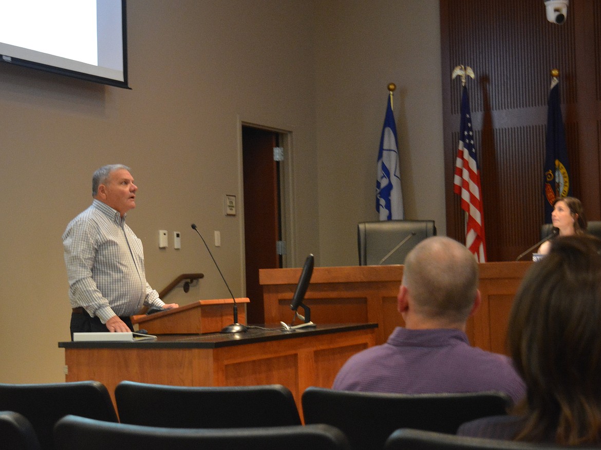 Developer Kevin Schneidmiller spoke about the North Place East Subdivision after residents in the area triggered an appeal to Post Falls City Council.