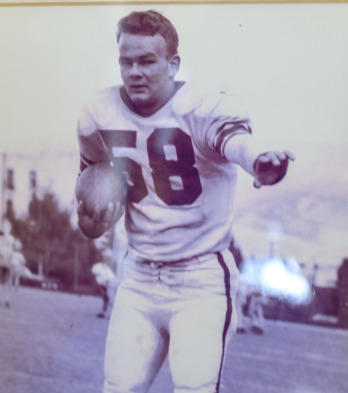 Lee Smith as a Butte Bulldog in 1949.