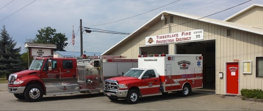 Timberlake Fire Protection District's Station No. 1 in Athol.